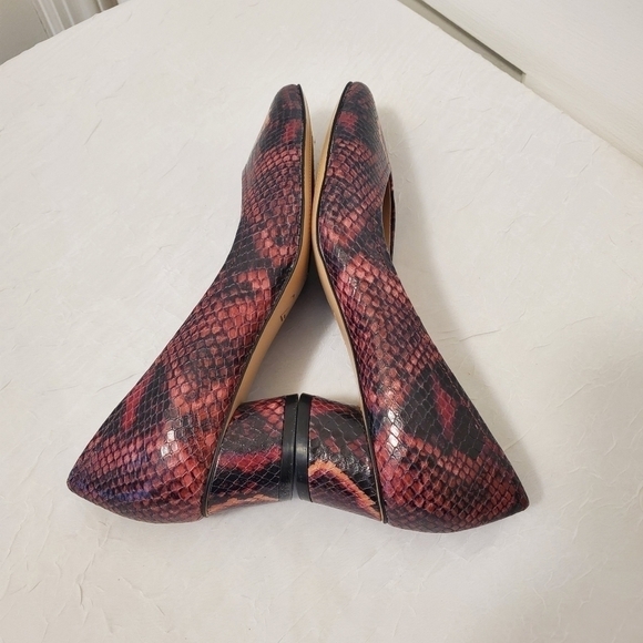 NWOT 27 Edit Snakeprint Geneva Pumps Size 6.5 - Picture 6 of 14